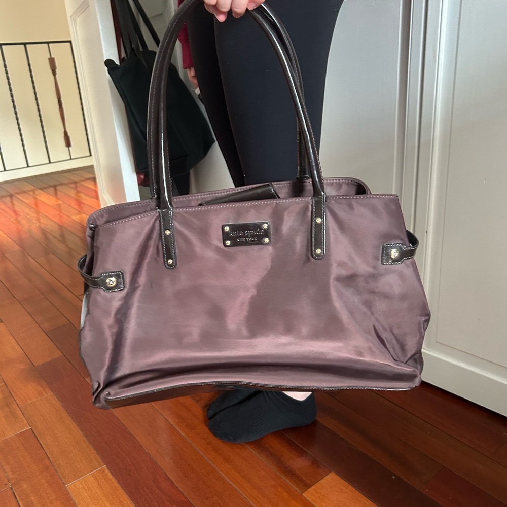 kate spade Chocolate Brown Tote Bag